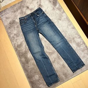 Reformation Liza Ultra High Rise Straight Jeans - size 29